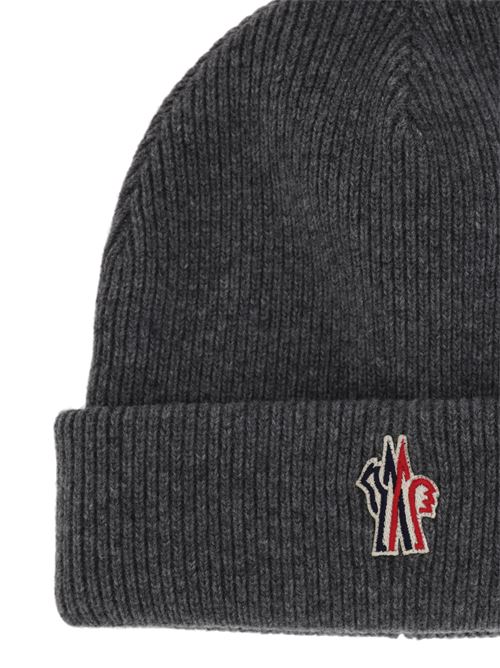 Wool hat with logo Moncler Grenoble | 973B000-06M1115987